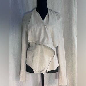 Blank NYC grey suede jacket